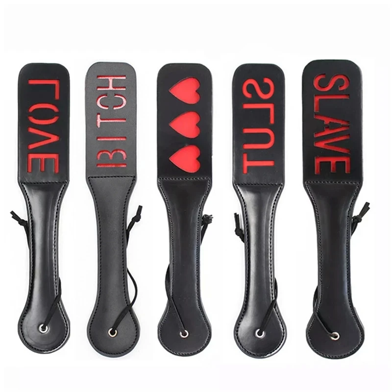 Секс-игрушки нижнее белье женское кожаное раб шлепка плетка пони шлепки Knout БДСМ