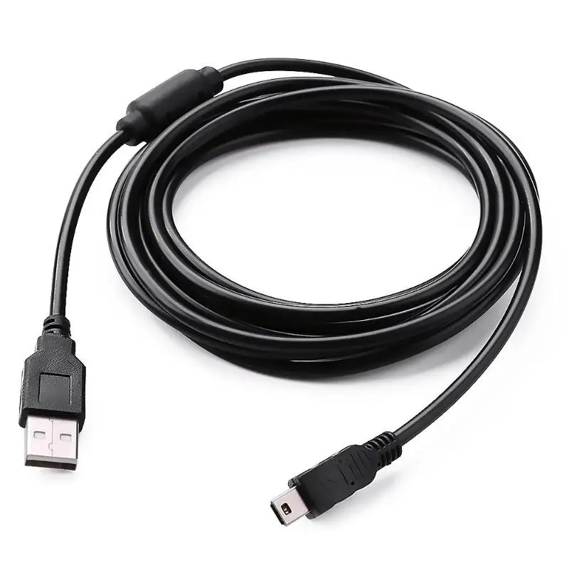 3m/9.8ft зарядка через usb кабель с магнитным кольцом для PS3 Беспроводной контроллер USB Зарядное устройство для sony Playstation PS3 аксессуары магнитная зарядка для playstation