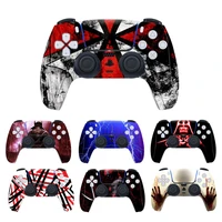 skin sticker for playstation 5 ps5 controllers gameing anti slip protection cover stickers for sony ps 5 console case skin