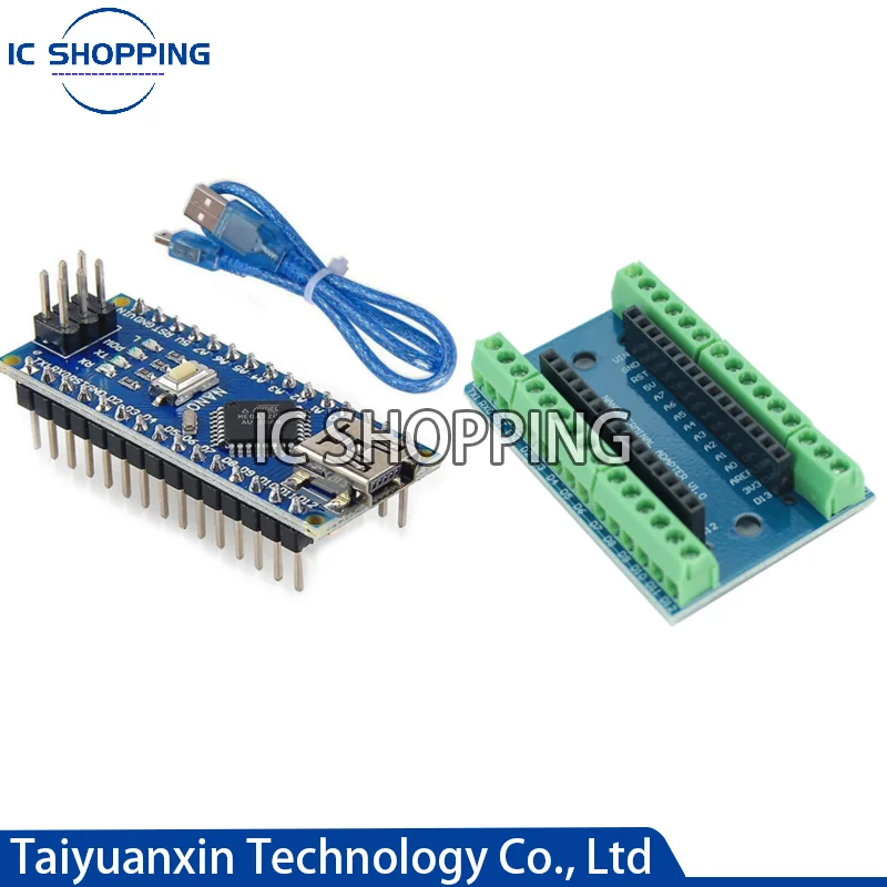 Плата микроконтроллера Arduino Miin Nano V3.0 ATmega328P плата для USB драйвера CH340 16 МГц