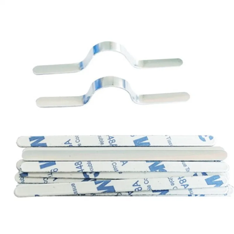 

50 шт. 85x5 мм Алюминиевый металлический провод для гибкого моста твист Галстуки DIY Изготовление