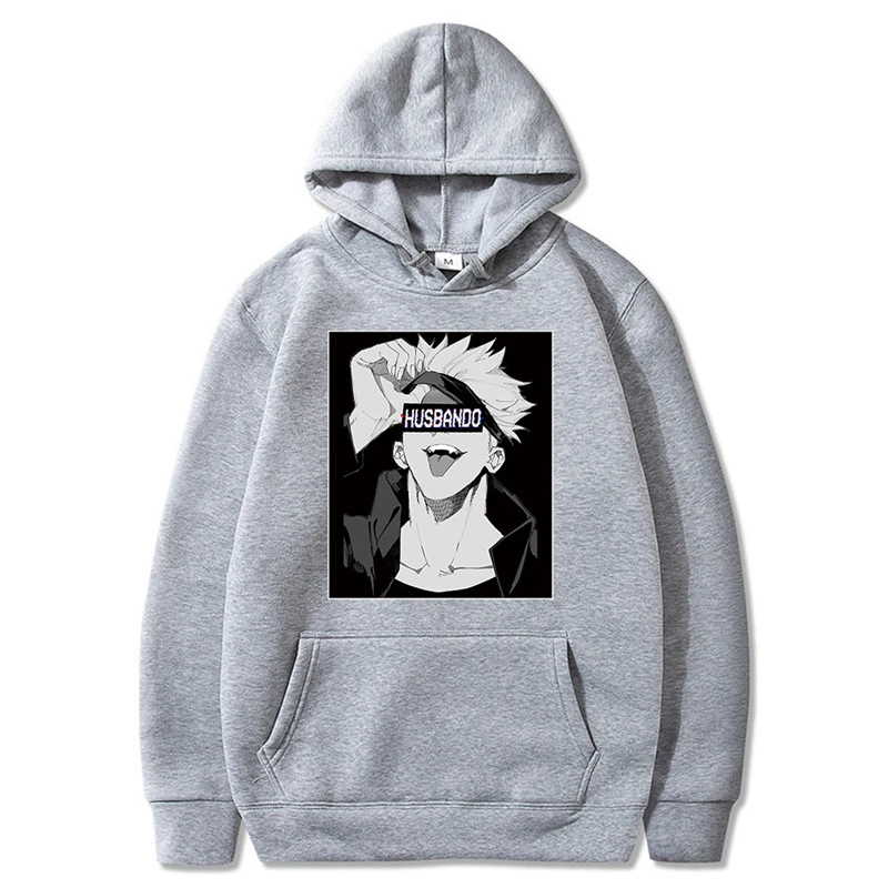 

Jujutsu Kaisen Cosplay Costumes Hoodie Spring and Autumn Gojo Satoru Sweatshirts Anime Adult COS Tops Christmas Halloween Gift