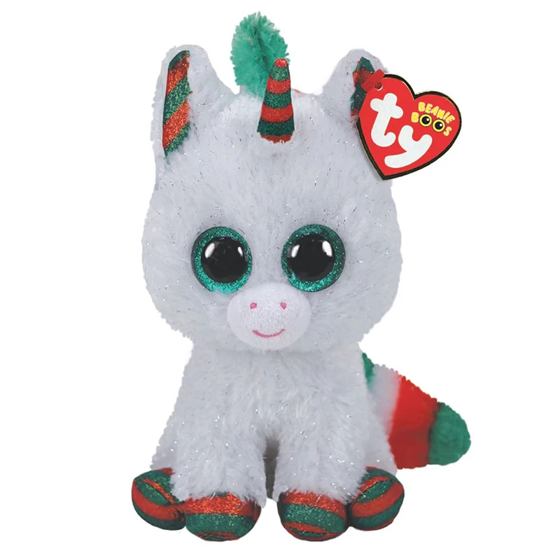 Игрушка плюшевая Ty Beanie Eyes 15 см единорог Китти | Игрушки и хобби
