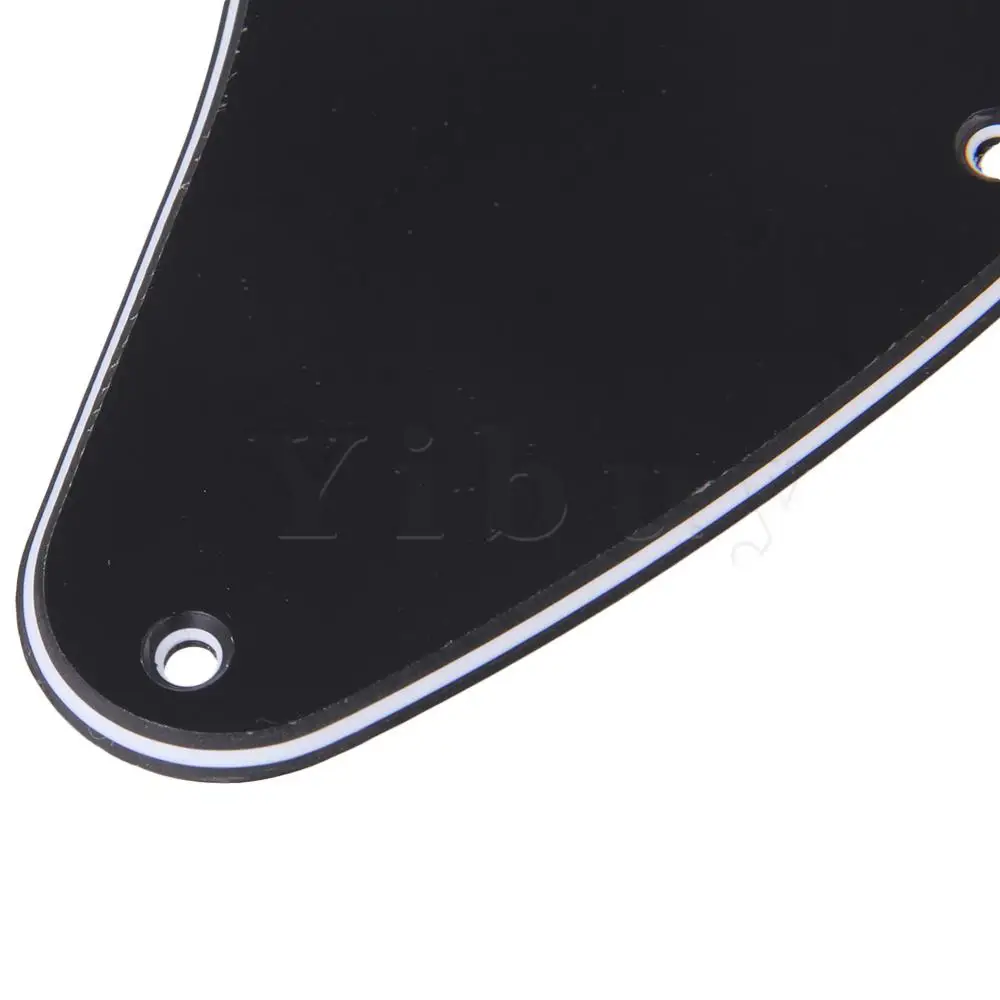 Yibuy Черный Предварительно проводной Штамп 1 Humbucker для электрогитары|prewired pickguard|for
