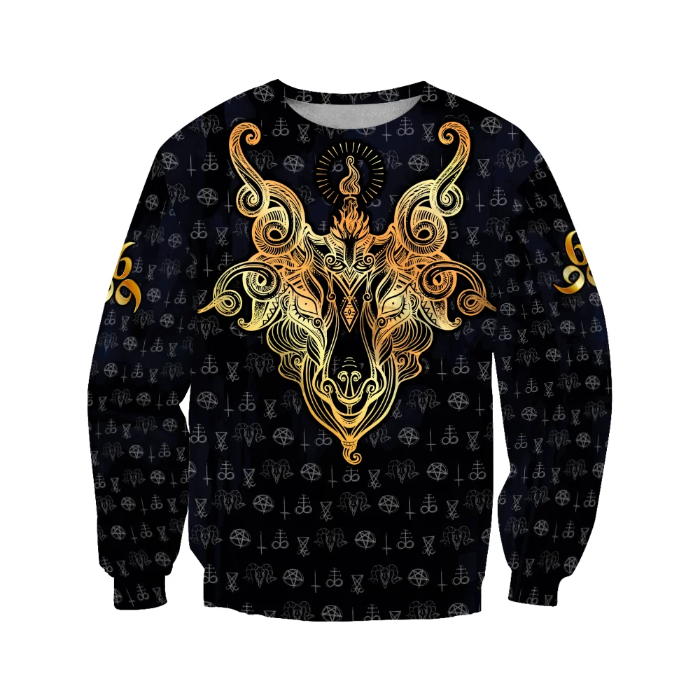 

Newest 3d print Satan Satanic Devil Gothic Art Harajuku Streetwear Funny Awsome Casual Hoodie/Sweatshirt/Zipper Style 502