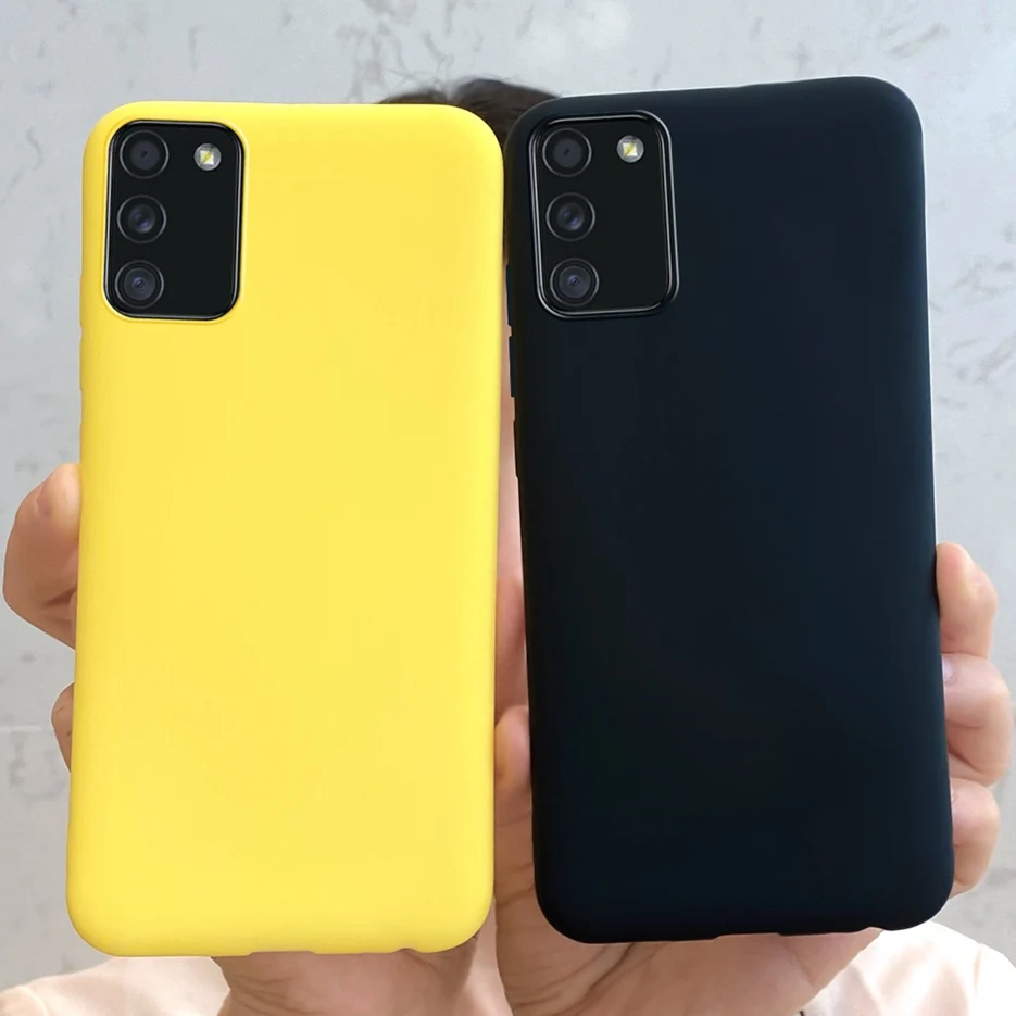 Черный матовый Силиконовый мягкий чехол из ТПУ для Samsung Galaxy A02S 6 5 ''A 02S чехлы