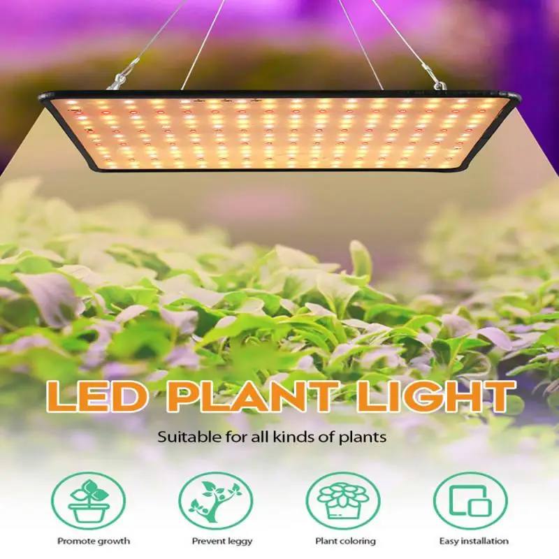 

Светодиодный Grow светильник внутреннего Водонепроницаемый Quantum Панель полный спектр Фито лампа UK/EU/US вилка для Гроу тенты для роста растений...