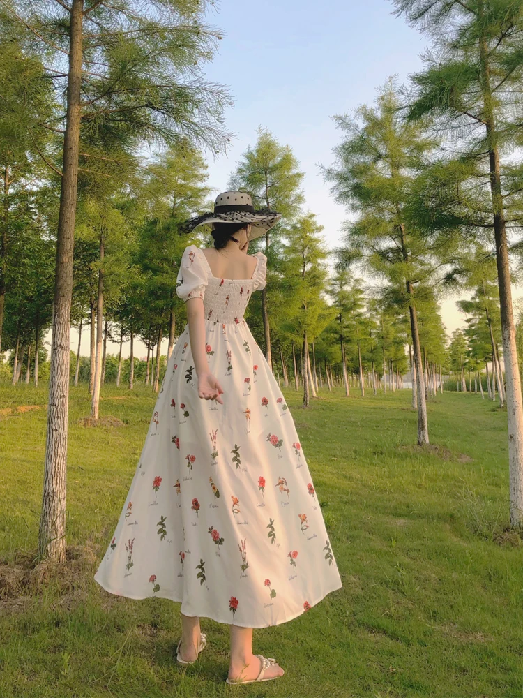 

Fairy Clothes Women Clothes Birthday Moda Feminina Verao 2021 Dress Women Elegant Sundress Vestido Casual Kawaii Dress Boho