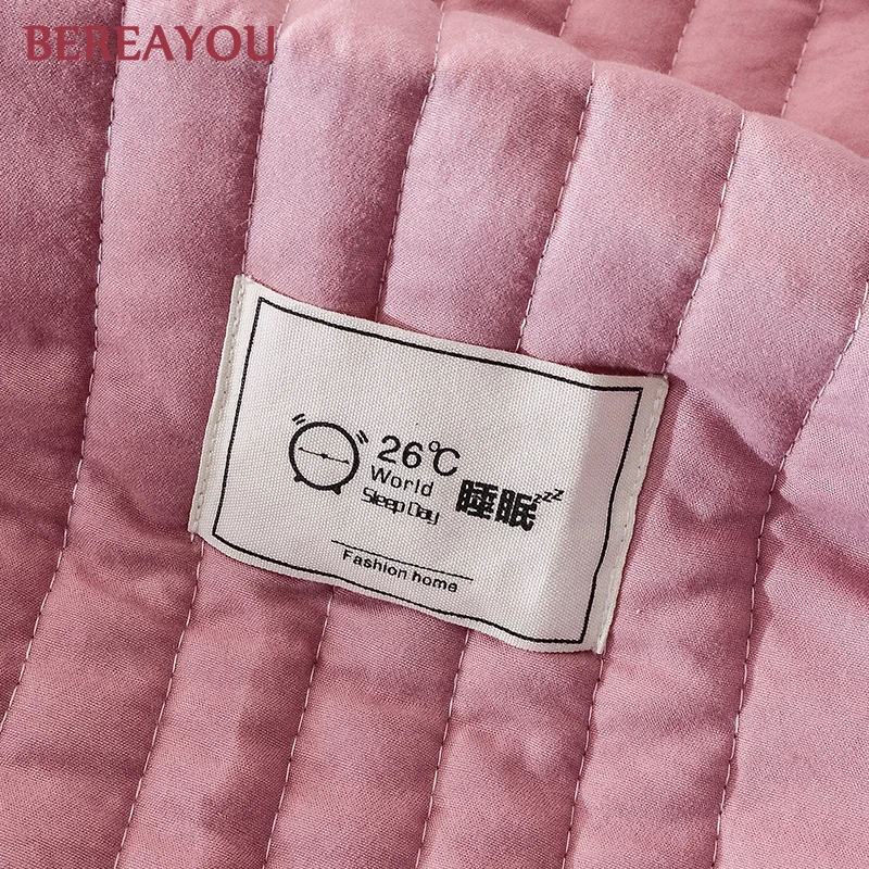 2/3 шт. японские потертые хлопковые постельные стеганые одеяла наволочка мягкое