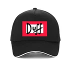 Бейсболка Duff для мужчин и женщин, крутая Кепка с принтом логотипа пива, для влюбленных, регулируемая, летняя