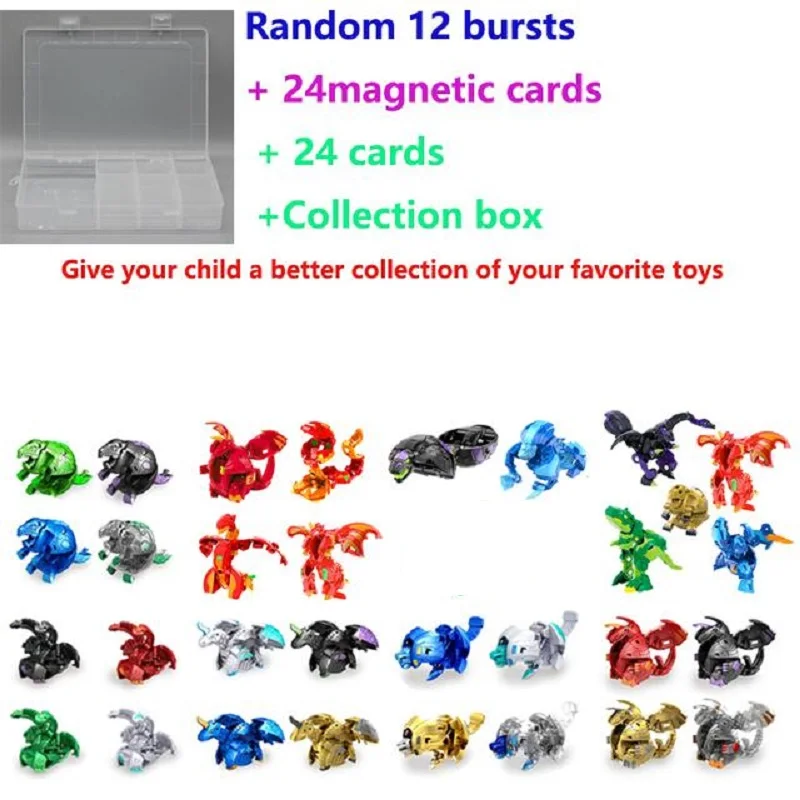 6/8/10/12 шт. пламя Единорог BAKUGANES трансформации Beyblade Fusion с монстром шар гироскоп