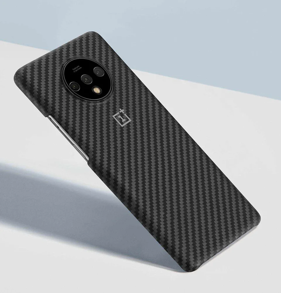 OnePlus 7T защитный чехол Karbon песчаник идеальное соответствие надежная защита заниженный профиль поднятый край