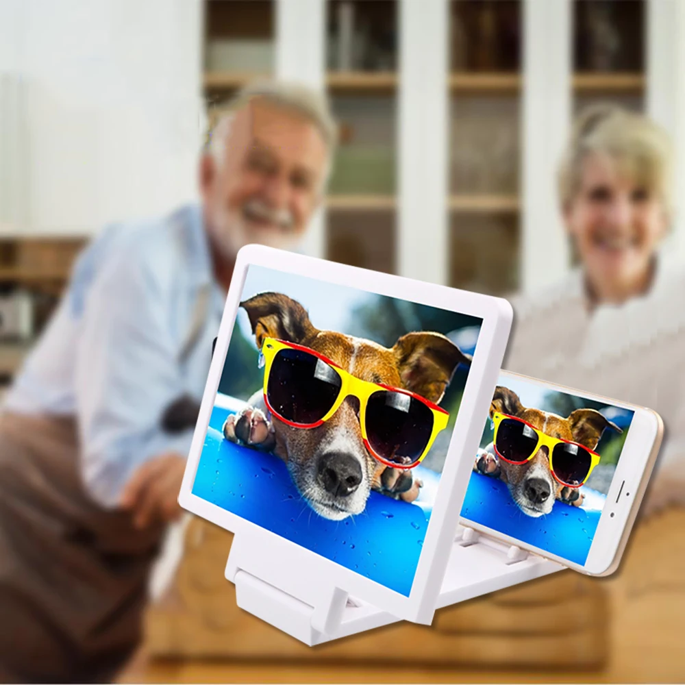 Мобильный увеличитель для экрана телефона видео усилитель стереоскопический