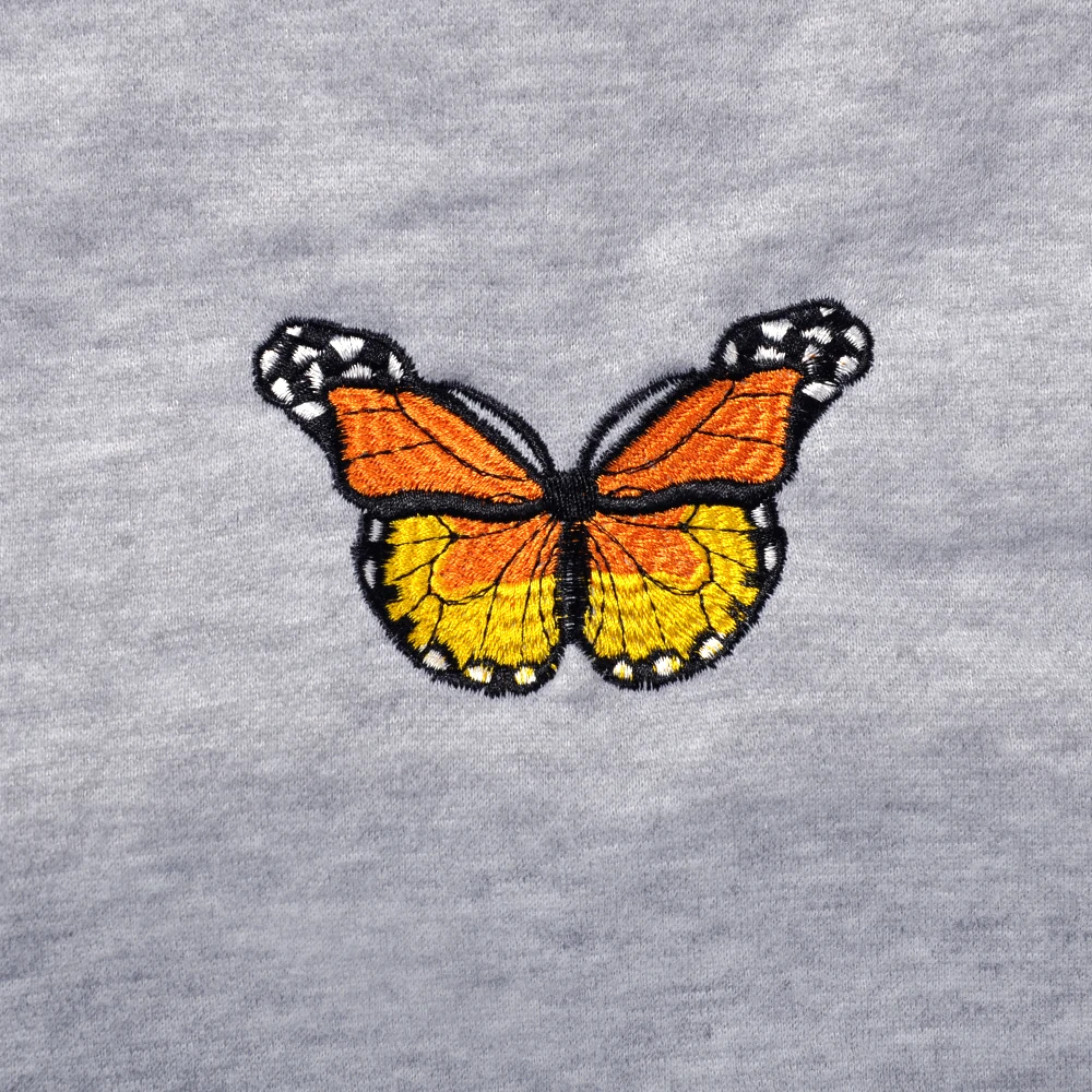 

Oversized Women Hoodies Sweatshirts Casual Long Sleeve Hooded Butterfly Print Sweatshirts 2020 Autumn Winter Retro Ladies Loose