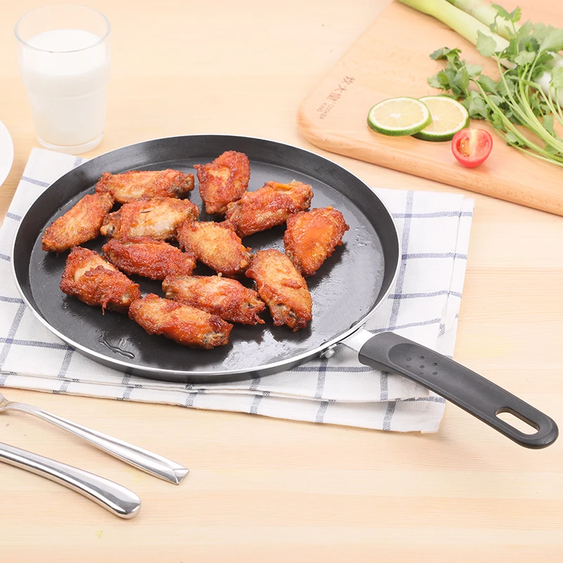 6/8/10 дюймов с антипригарным покрытием креп жаровни Яйцо Блин омлет кастрюли гриль