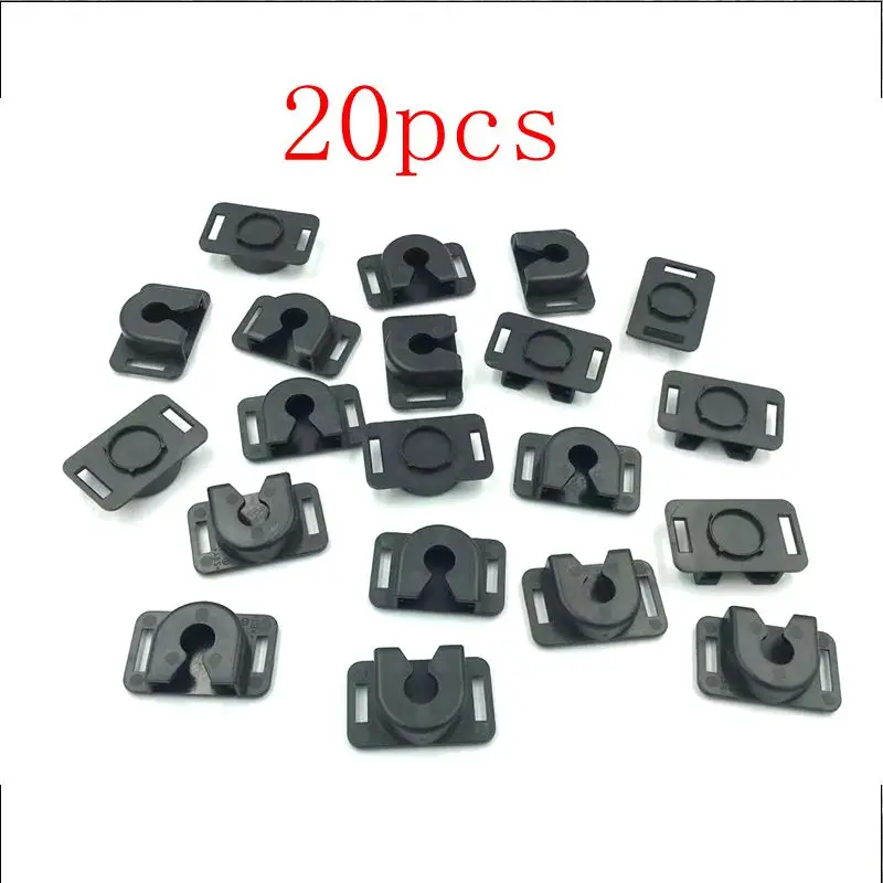 20 шт. зажимы для дверной панели пистоны закрепления обивки комплект с пряжкой