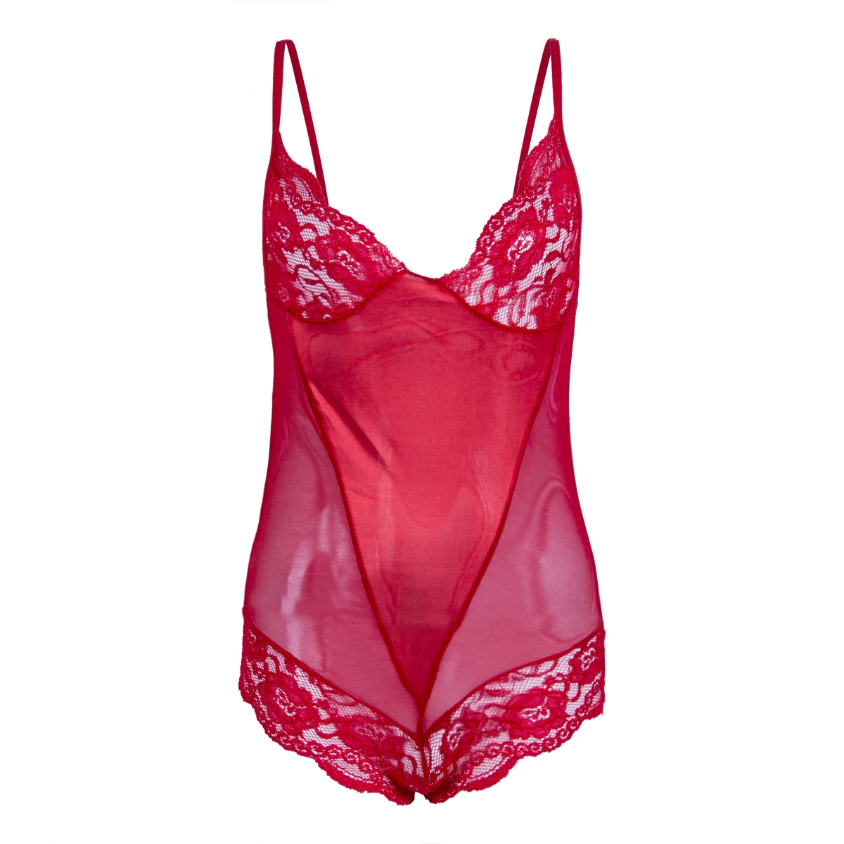 Женское кружевное боди на бретельках с V-образным вырезом облегающие Топы для