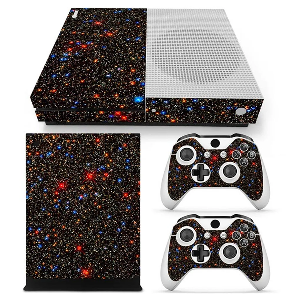 Новые наклейки в виде черепа для XBOX One s Slim Console Kinect Виниловая наклейка + 2 скина