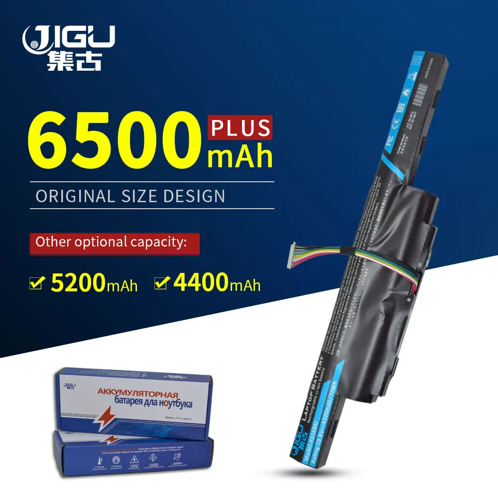 JIGU 6 ячеек Новый ноутбук Батарея 3INR19/66 2 для Acer F5 573G 556W 51AW 58Q3 75T4|Аккумуляторы