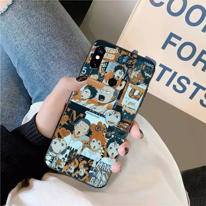 

Nishinoya Yuu Haikyuu anime Phone Case For Xiaomi Redmi note 7 8 9 t max3 s 10 pro lite funda shell coque cover