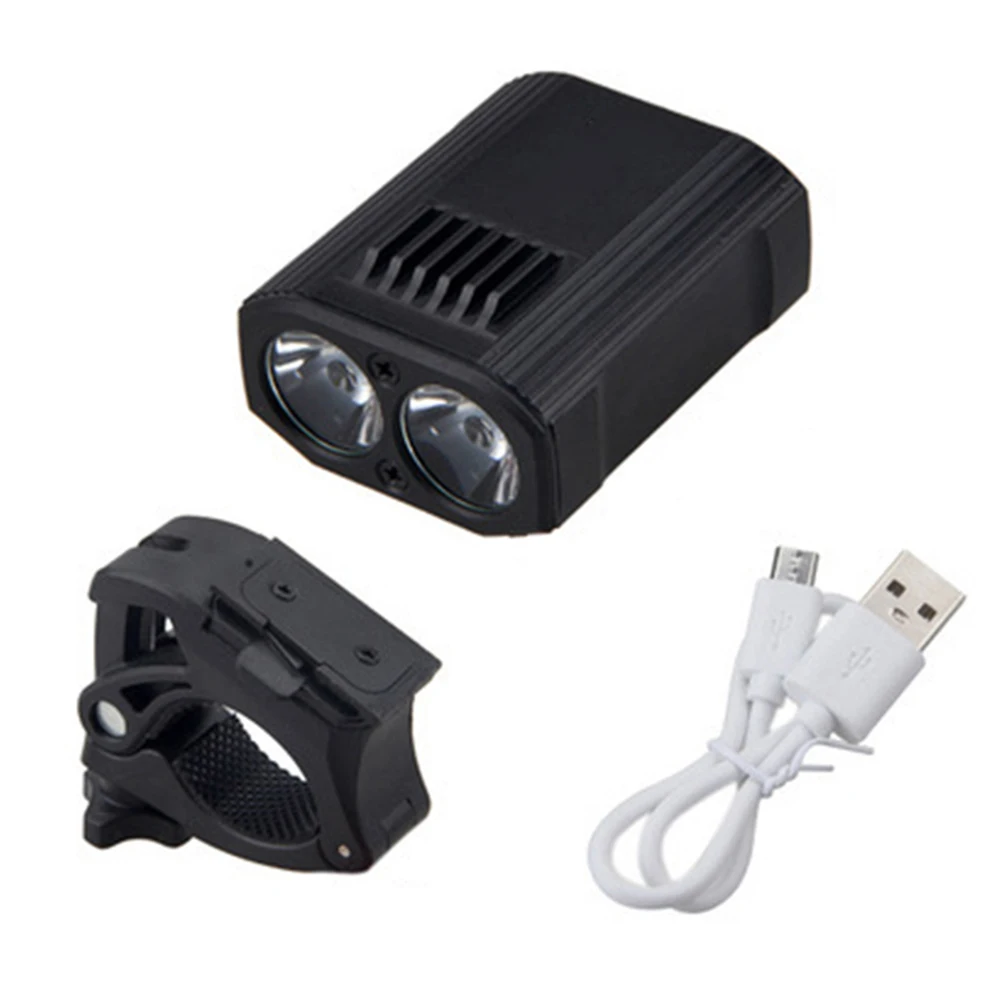 

Bicycle Light USB Rechargeable Bike Light Headlamp for MTB Road Cycling Handlebar Waterproof Front Lamp 400Lumen