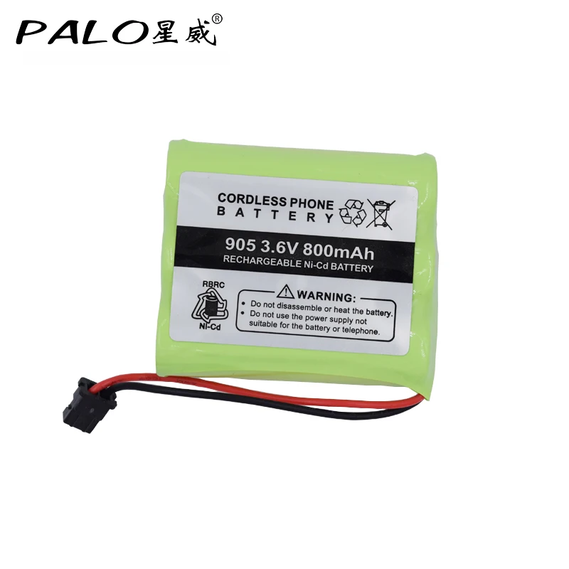 

Hot Sale Cordless Phone Replacement Battery BT-905 800mAh 3.6V Ni-cd Batteria For KX-A36 P-P501 AE-255 B300 ATT-3AAB BT-800 P-P5