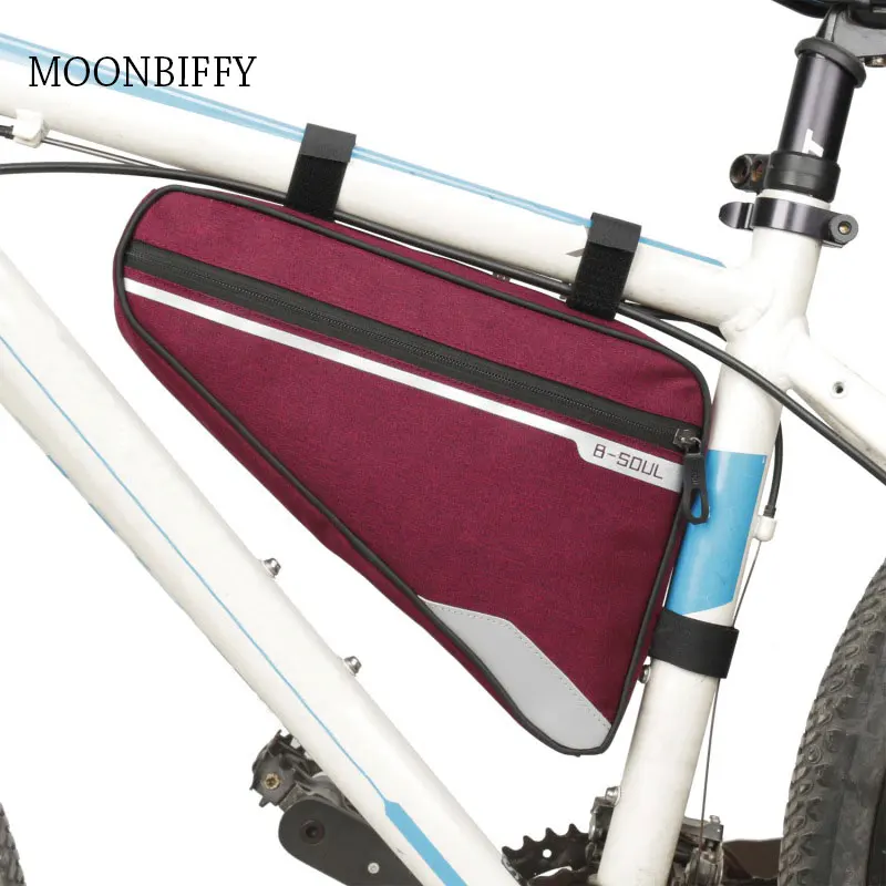

Велосипедные аксессуары, уличная спортивная велосипедная водонепроницаемая сумка-седло с треугольным лучом, вместительная сумка для поез...