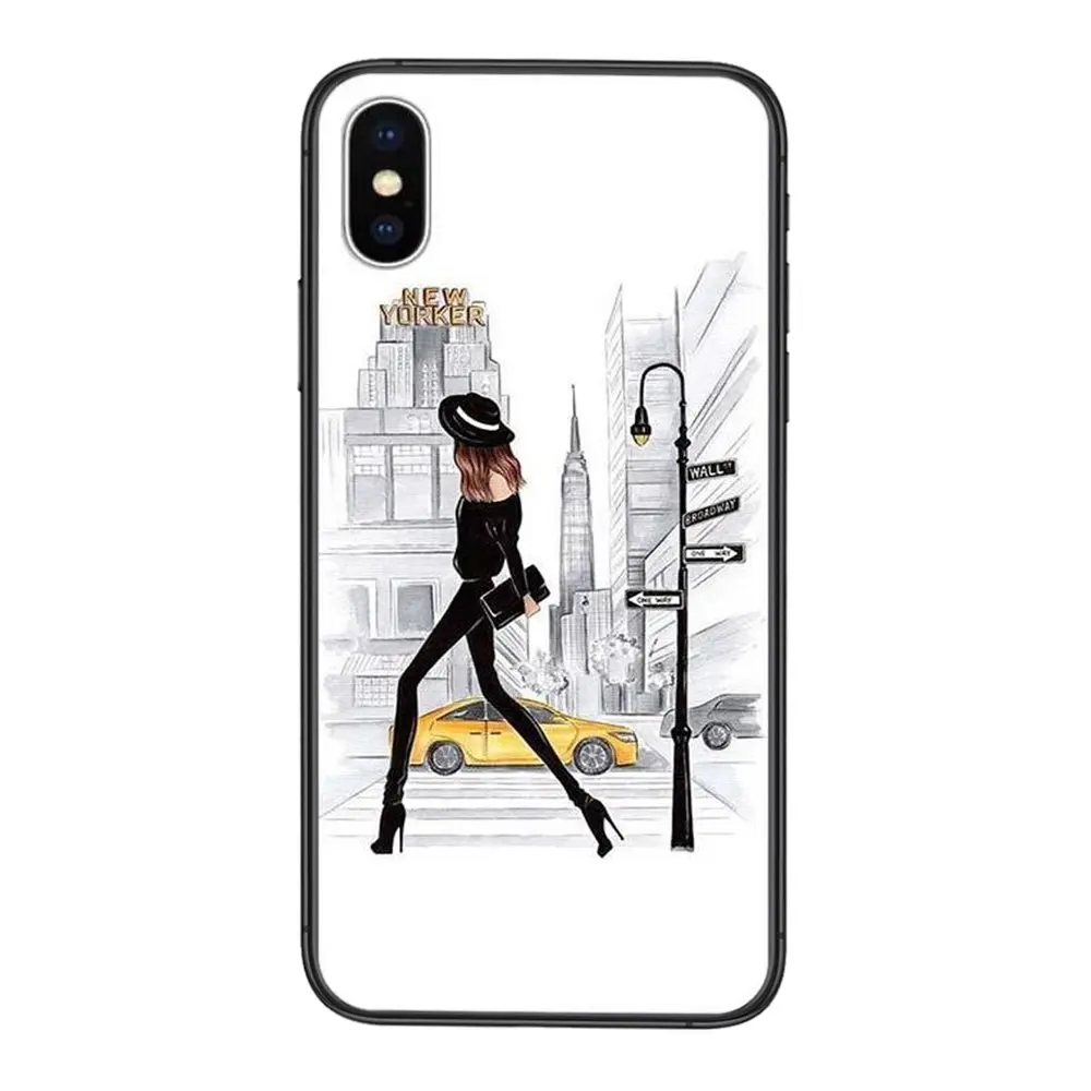 Черный Роскошный велосипед Hoesjes и красивая девушка для Xiaomi Mi11 Mi 11 Pro Ultra Lite 10T 10S Mi9