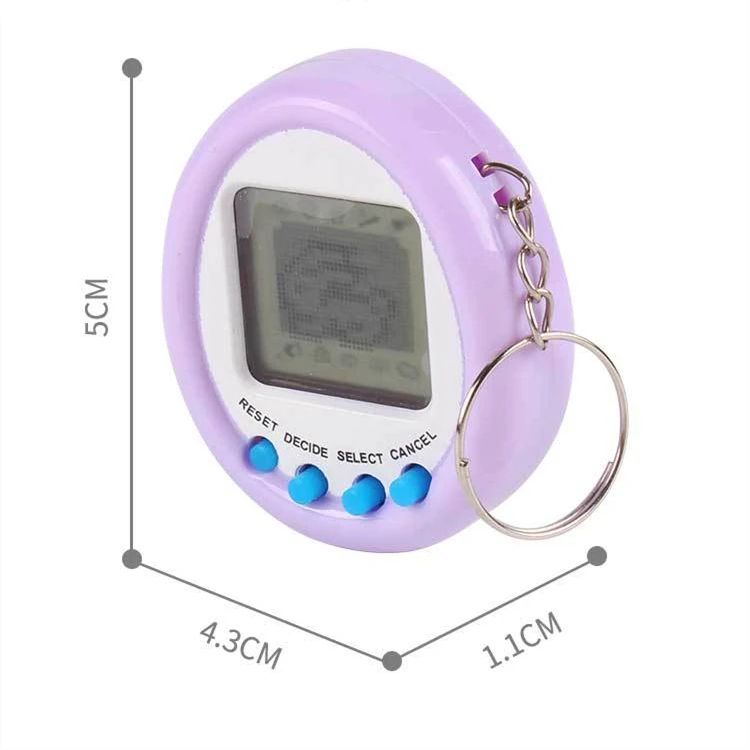 

1PCs 90S Nostalgic Tamagotchi Electronic Pets Gift Keyring Educational Funny Virtual Cyber Pet Toy Gift Christmas Pets Toys