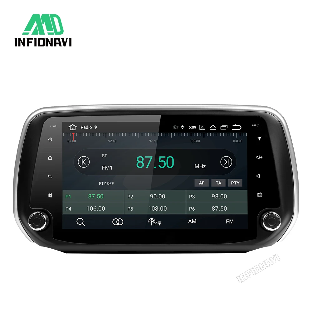 Android 9,0 2+ 32G автомобильный dvd для hyundai Santa Fe/ix45 gps навигация Радио Видео Стерео Мультимедиа Плеер ips экран