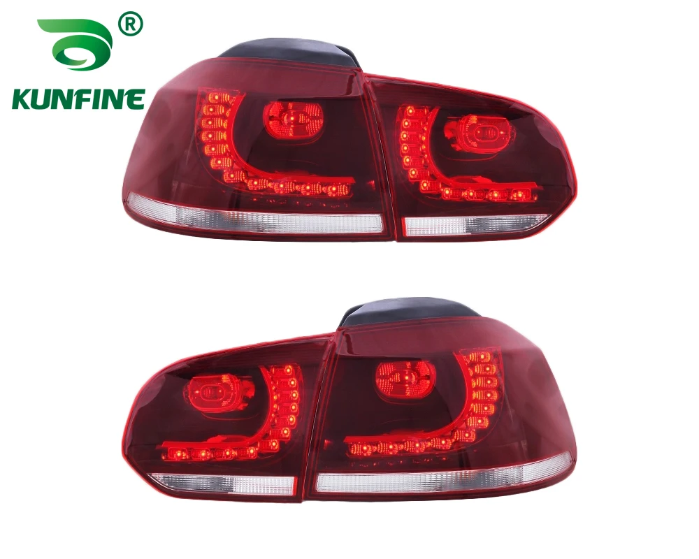 Автомобильный Стайлинг автомобиля хвост светильник в сборе для VW GOLF6 2008 2013 mk6 R20