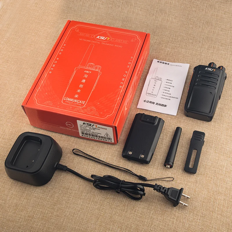 Walkie Talkie Handheld Radio 8W Power UHF Portable Two Way Communicator HF Transceiver Walkie-talkie | Мобильные телефоны и