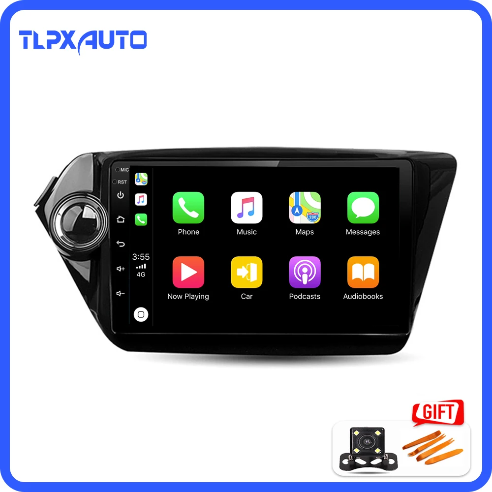 Автомобильный мультимедийный плеер carplay 9 дюймов Android 8 1 2 + 32 ГБ GPS навигация K2 IPS