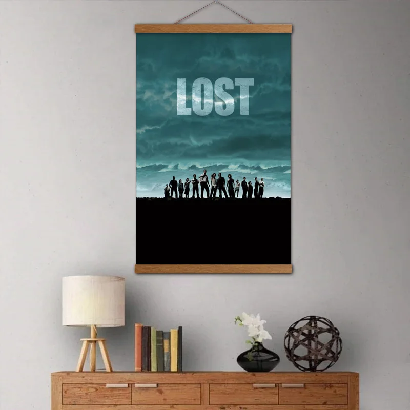 Художественные плакаты и принты на стену из сериала Потерянный Сезон 1 холст