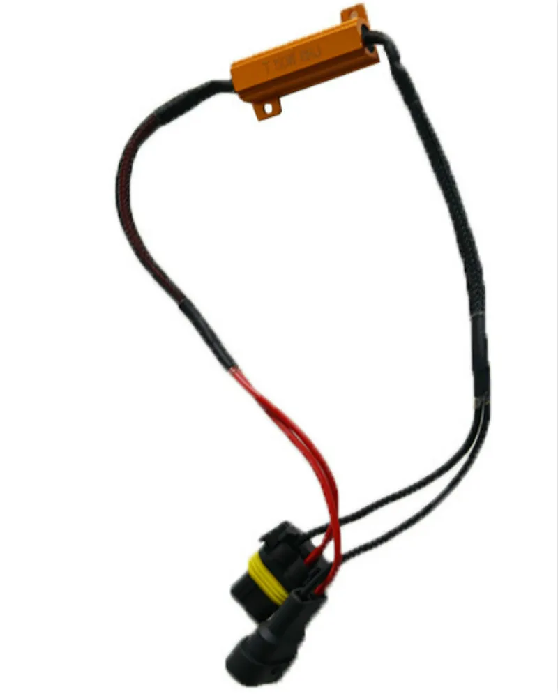 CARCTR 1 пара Автомобильный светодиодный декодер фары анти-сигнал неисправности