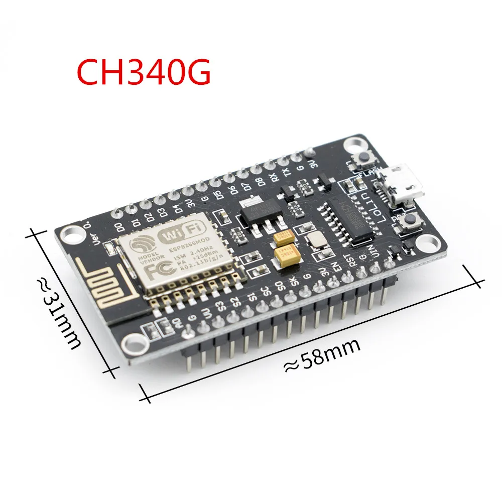 V3-CH340G 10 шт. ESP8266 CH340G CH340 G NodeMcu V3 Lua беспроводной модуль Wi-Fi Разъем макетная плата CP2102 ESP-12E основе Micro USB - Цвет: V3-CH340G