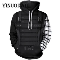 yinuodail unisex soldier pullover hoodie mens 3d printed hoodies for fans women cosplay hooded sweatshirt