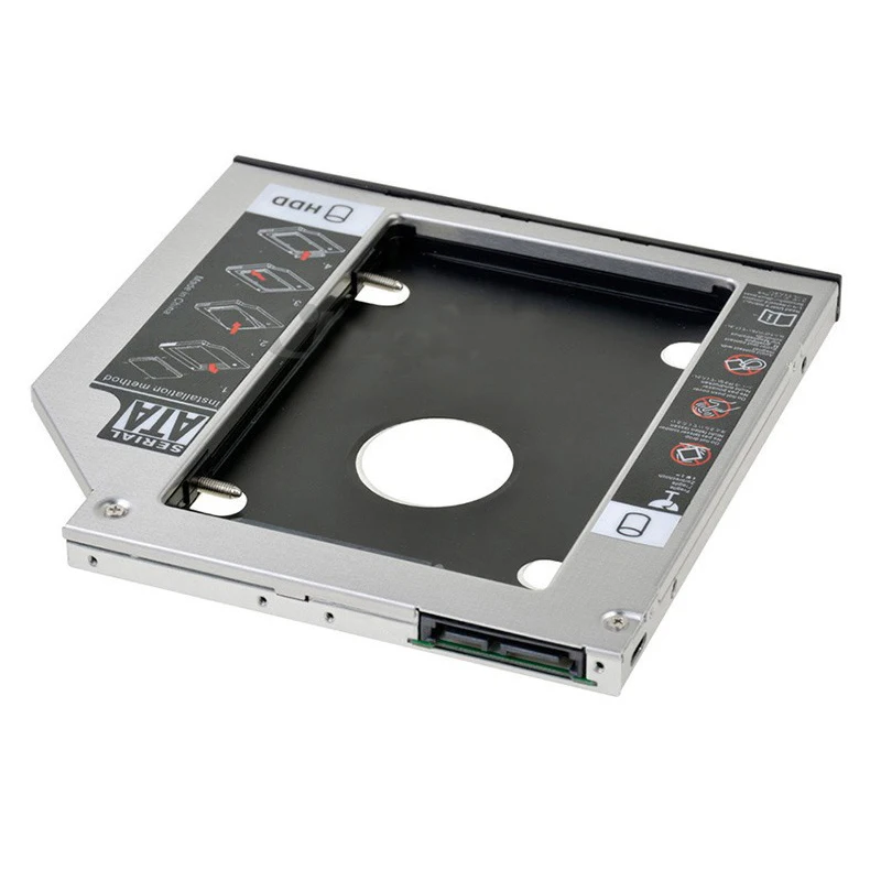 12 7 мм 2nd HDD SSD жесткий диск Оптический отсек Caddy Рамка адаптер для Asus K53SV N56 N56V N56J N56JR