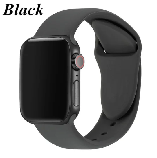 25 Band for Apple Watch 5 4 3 2 1 42MM 38MM soft Breathable strap Silicone Sports bands for Nike+ Iwatch series 5 4 3 40mm 44mm - Цвет ремешка: 25