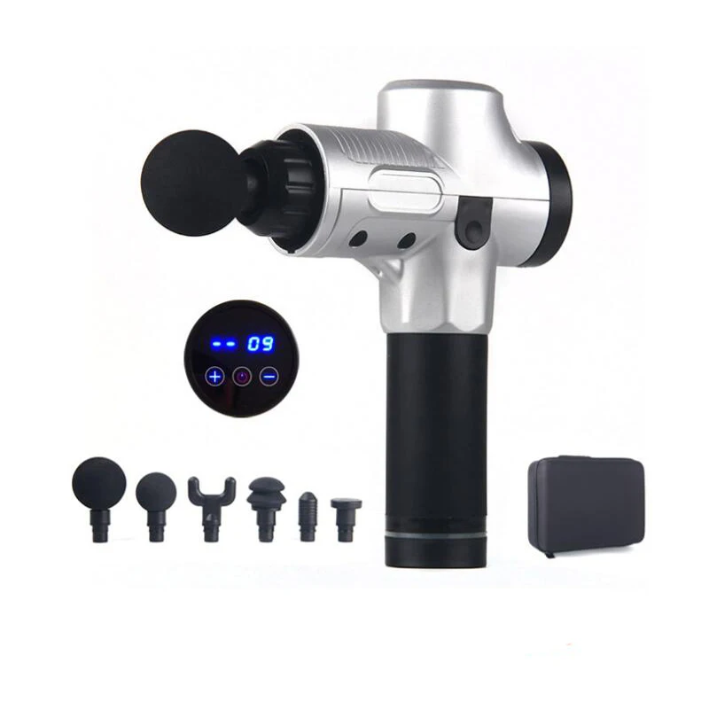 STT LCD Display Massage Gun Deep Muscle Massager Pain Body Exercising Relaxation Slimming Shaping Relief | Красота и здоровье