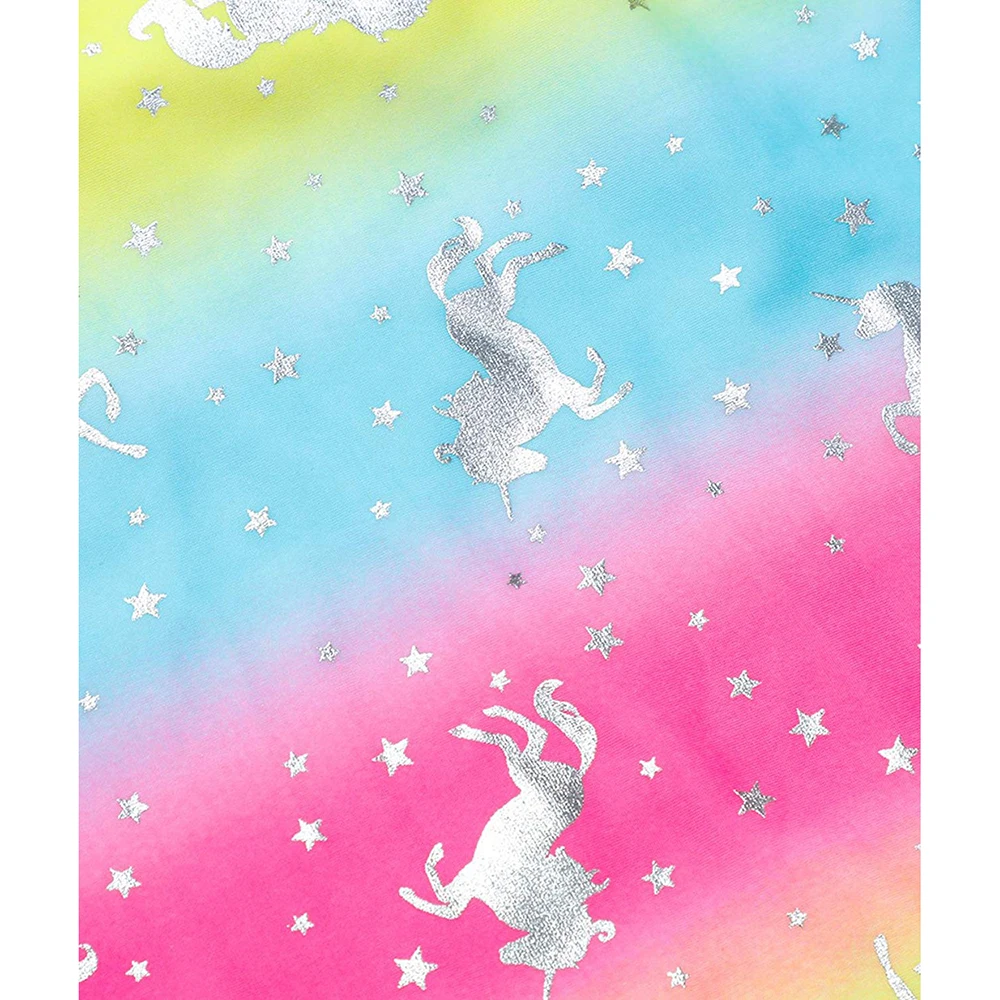 MAICO купальник радужной расцветки для Девочек Цельный горячий серебряный