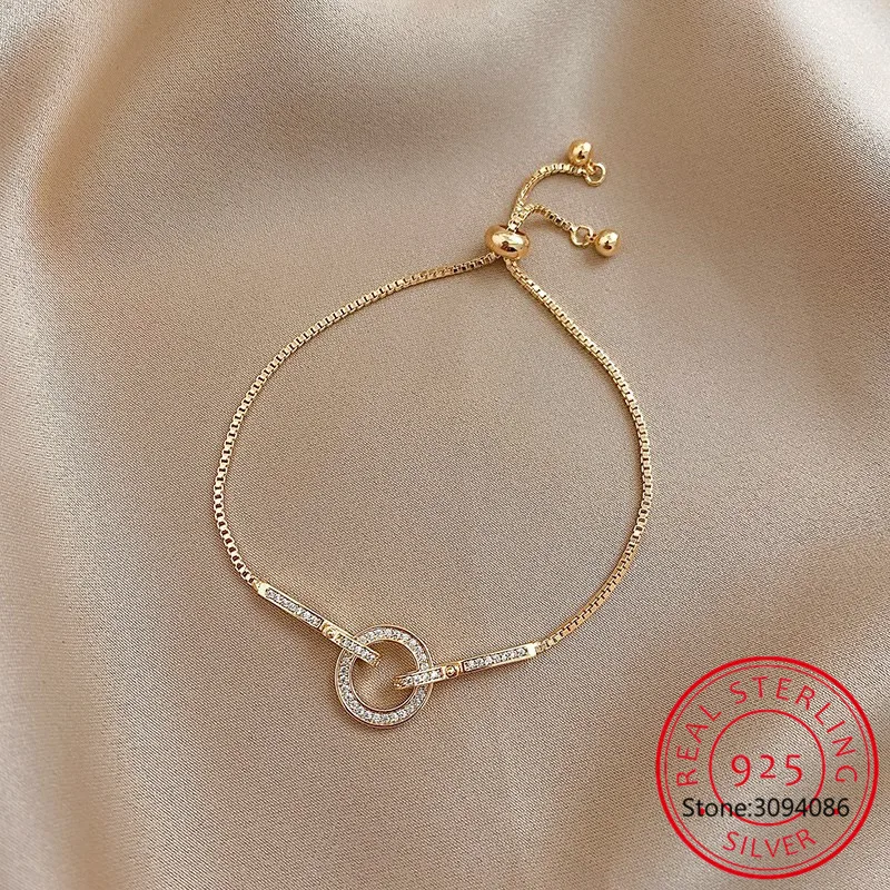 Женский браслет-цепочка в виде змеи из серебра 925 пробы | Украшения и аксессуары