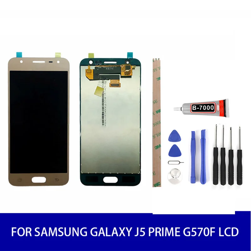 Оригинальное качество для Samsung Galaxy J5 Prime G570 G570F G570M ЖК дисплей сенсорный дигитайзер