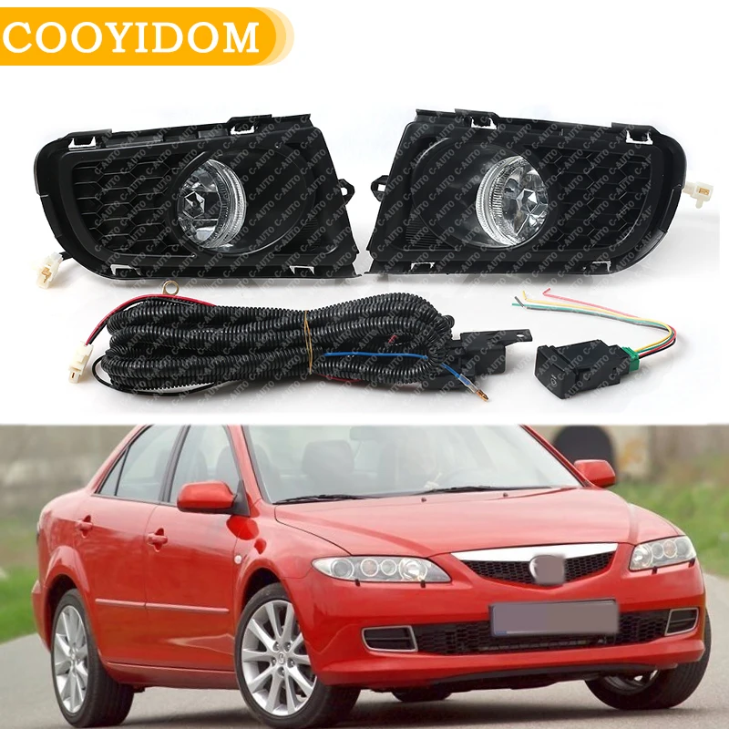 Автомобильная противотуманная фара авто передний бампер для MAZDA 6 Sedan GG1 2006 2007 2008