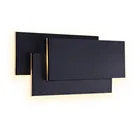 Настенный светодиодный светильник 18 Вт, алюминиевое акриловое бра, креативное современное домашнее украшение, настенный светильник для спальни, прикроватного столика, фойе, гостиной