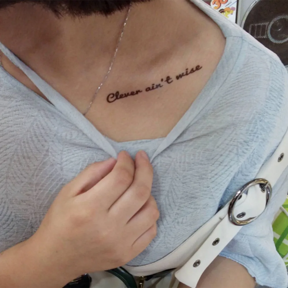 3 листа классические черные татуировки кошка птица цветок сделай сам