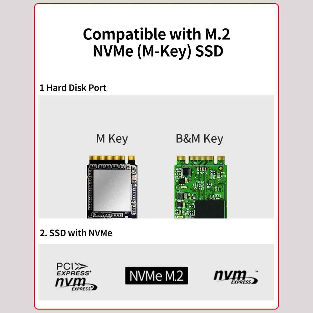 Переходник USB LM-914 Type-C на PCI-E M.2 NVMe SSD 3 1 для Windows OSX Linux plug and play 10 Гбит/с | Компьютеры и