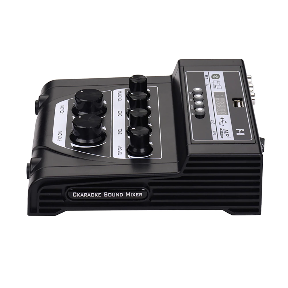 Бытовая аудиосистема миксер со встроенным стереозвуком с поддержкой BT Запись MP3