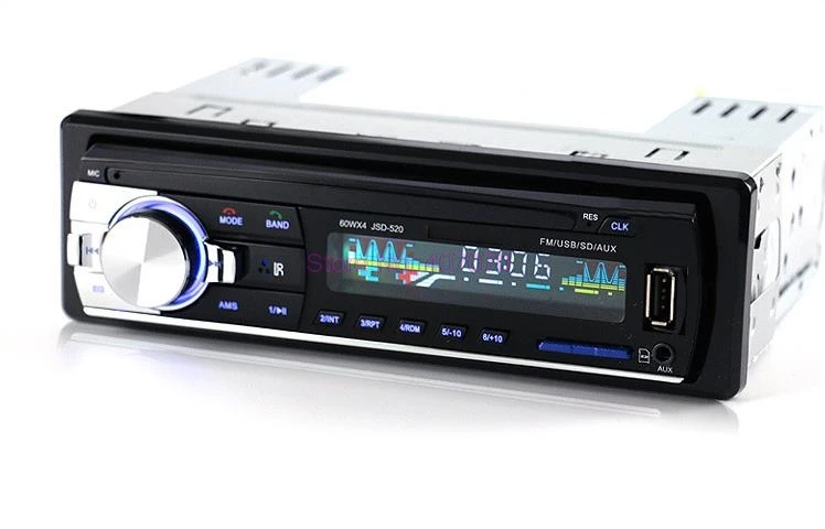 От DHL или Fedex 10pcs JSD 520 12V Bluetooth Stereo FM Radio MP3 Audio Player jsd 520|audio mp3 player|mp3 player 12v12v |