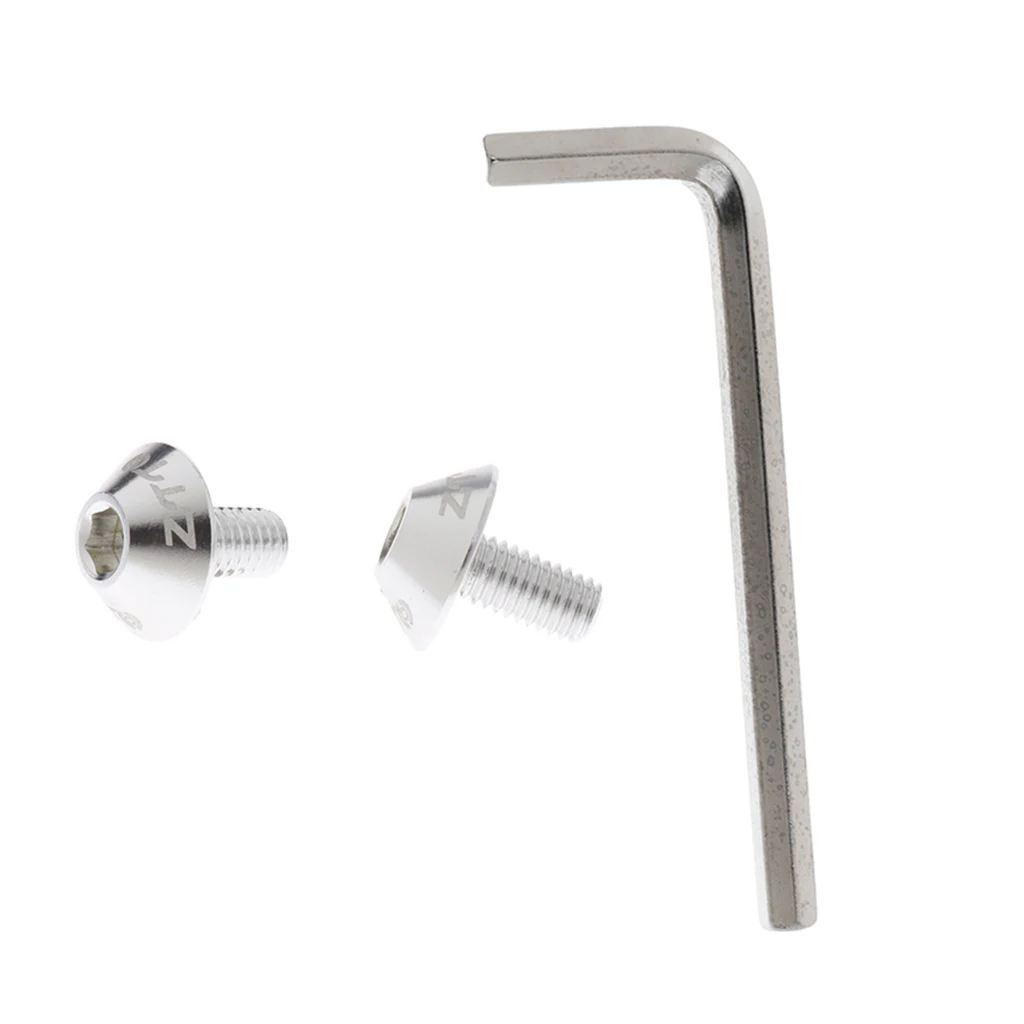 2 шт. болты велосипедные винты из алюминиевого сплава с шестигранной головкой